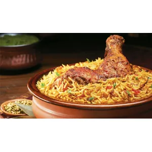Chicken Briyani (+🥚 Eggs)- Hotel sahana