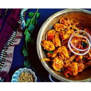 Andhra Chicken Dry - Hotel Selvi