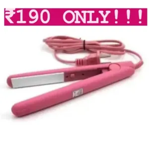 Pink Hair straightner