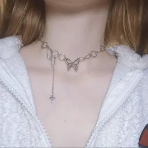 Butterfly Choker pendant