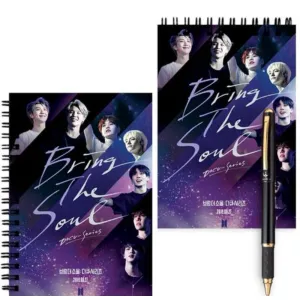 BTS Notebook + Notepad combo 