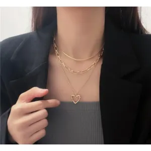 3 in one heart pendant 