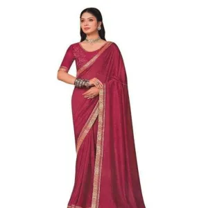 Cotton silk saree 