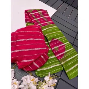 Pure viscose gerogette saree 