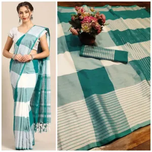 Soft cotton silk saree 