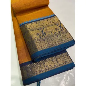 Primium kanchi cotton sarees 