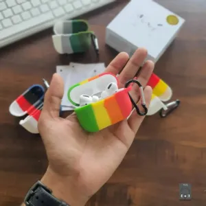 NEW QUALITY AIRPOD PRO BEST SOUND QUALITY WITH RAINBOW EDITION COVER