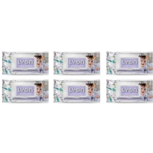LYON BABY WIPES PACK OF 6 