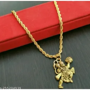 Hanuman ji Locket Golden colour 