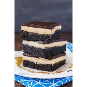 Coffee cream brownies