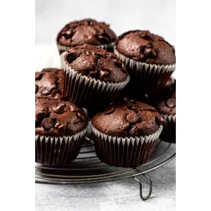 Nutella stuffed muffin