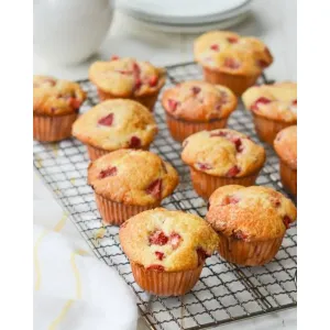 Strawberry Vanilla muffin