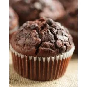 Double chocolate muffin