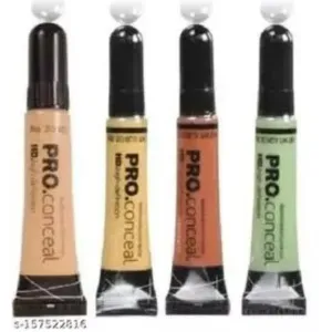 HD PRO LA CONCEALER PACK OF 4( Orange, green, yellow, creamy beige) 8g each Concealer (mul