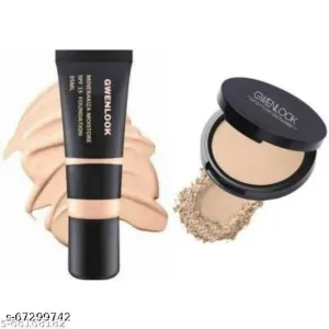 Cute n Wild  Sensational illuminating Foundation + Compact Powder