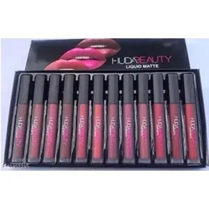 Multicolor Matte Gloss Lipstick Set Of 12