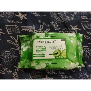 Lyon Beauty wipes 30p.