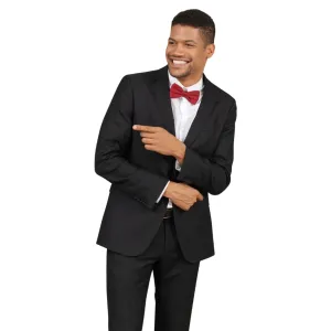 Classic black suit for men