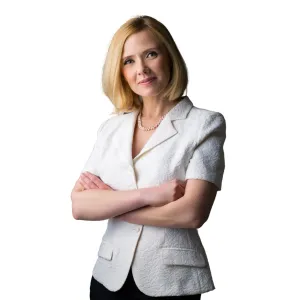 Classic white suit for women