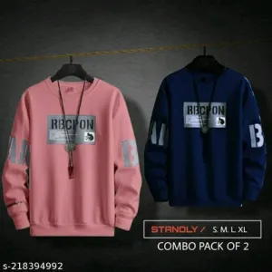 2ps PACK COMBO TYO GRAPHIC COTTON PRINTED T-SHIRT