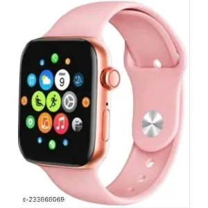 MM Enterprises Pink Smart Watch fitness tracker watch with Smart Feature Touch watch for m