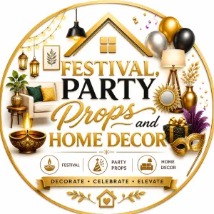 PARTY PROPS AND HOME DECOR ITEMS