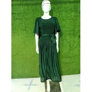 Long gown western style Dress 