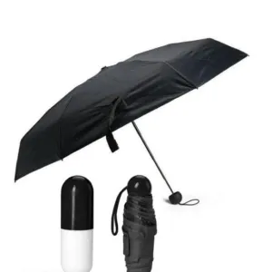 Small Mini Umbrella with Cute Capsule Case Bottle Umbrella