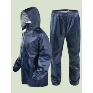 Amayera Rainsuit | barsaati | Overcoat with Hoods and Side Pocket, Portable rain Suit for 
