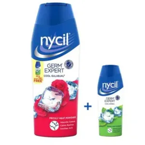 Nycil cool gulabjal powder 150g with free 50g
