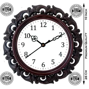 Designer Multicoloured Plastic Analog Wall Clock