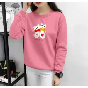 Classic Cotton Printed Tshirt for Womens