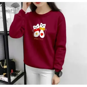 Classic Cotton Printed Tshirt for Womens