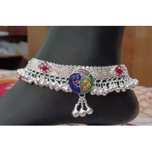 Morni Anklets silver payal