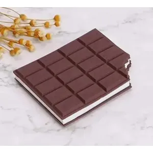 Chocolate Themed Soft Sponge Notepad with Choco Fragrance – Perfect Gift for Kids & Girls