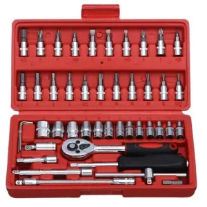 46 in 1 tools kit combo multi purpose case 