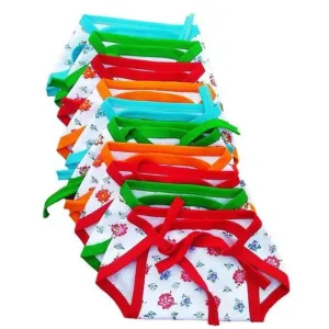 Sunuo Washable Reusable Multicolour Hosiery Cotton Diapers,Nappy,Langot for New Born Baby 