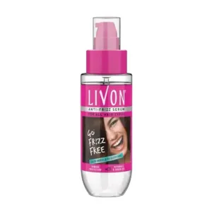 Livon Hair Serum – Frizz-Free & Smooth Hair with Argan Oil & Vitamin E (50ml)