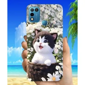 COVERTECH Back Cover for INFINIX SMART 5 | Dsesigner | Printed | Flexible |
