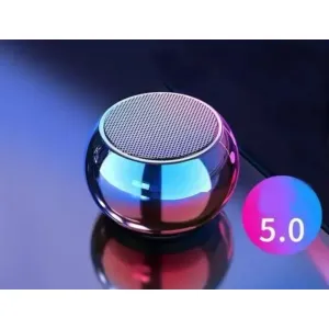 Govind_Traders Mini Booost 4 – Colorful Wireless Bluetooth Speaker with Electroplating Rou