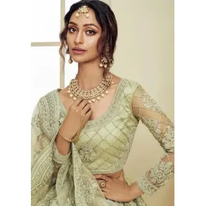 New Chain Work Embroidered Lehenga Choli with Dupatta

