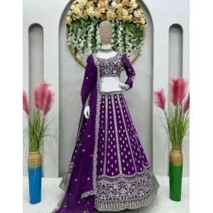 New Fancy Lehenga – Elegant & Embroidered

