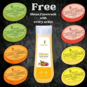 Satvah Herbal Glycerin Bath Soap - Natural Bliss for Radiant Skin (Pack of 8)