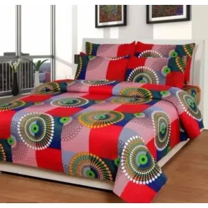 Premium Polycotton Printed Bedsheet With 2 Pillow Covers