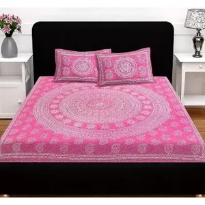 New Arrival Cotton Queen Size Bedsheets (90*100 Inch)