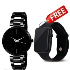 Stylish Small Dial Women's Analog Watches (Pack of 2)