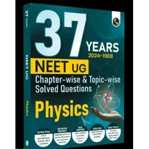 NEET Previous Year Solved Question Papers Physics PYQs Chapterwise Topicwise Solutions