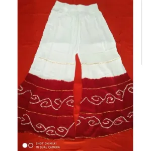 Pure bandhej Sharara 