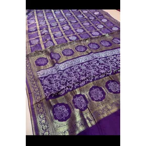Pure AJARAKH Saree