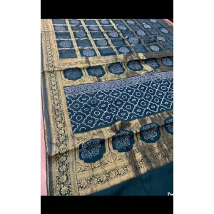 Pure AJARAKH Saree